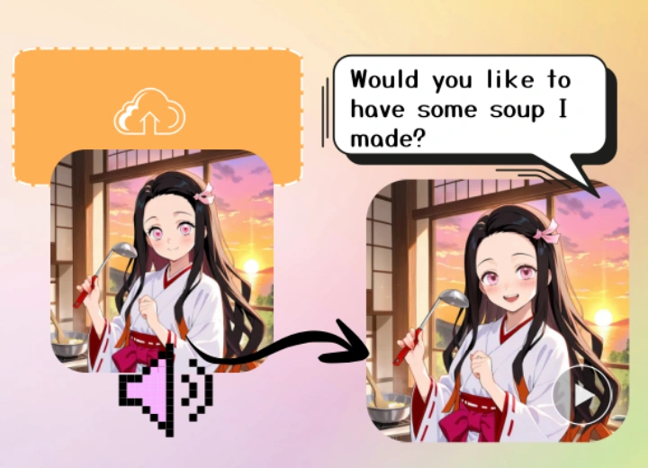 how to make ai talking photo