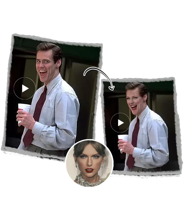 Free AI Video Face Swapping